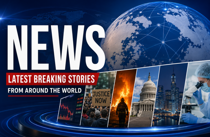 News: Latest Breaking Stories From Around the World